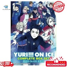 Japan Anime Yuri  On Ice Complete Series Episode 1-12 End English Dubbed DVD