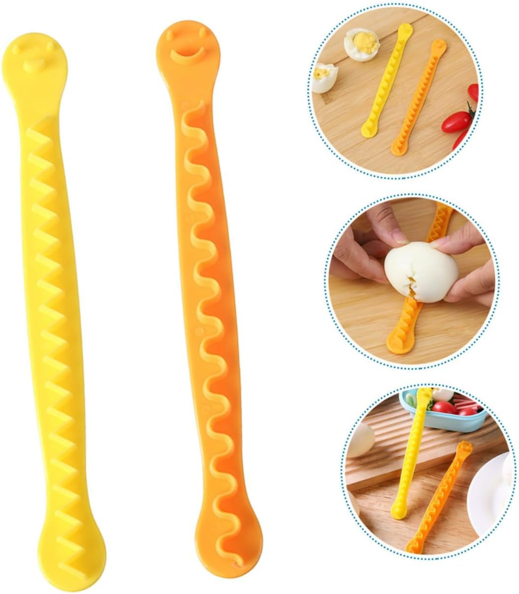 5Sets Multifunctional Egg Cutter Portable Egg Cutting Tools for Daily Use Kitche