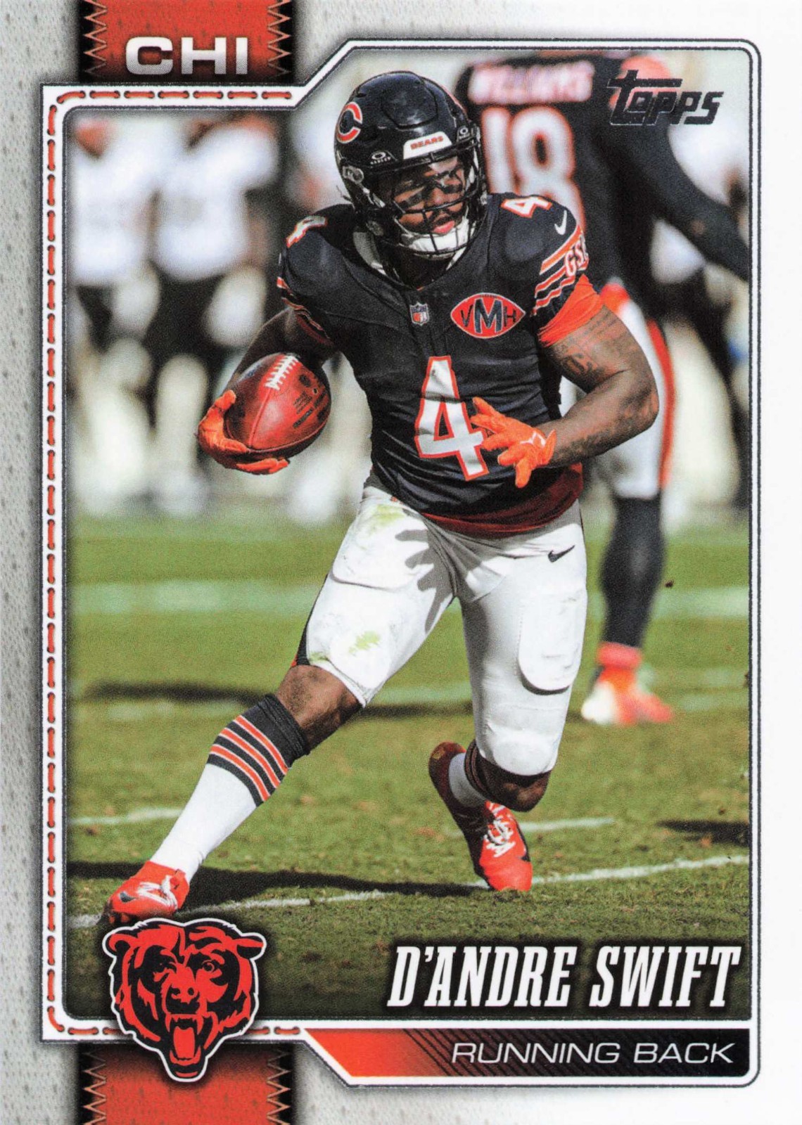 D'Andre Swift - 2026 Topps Flagship Football #37