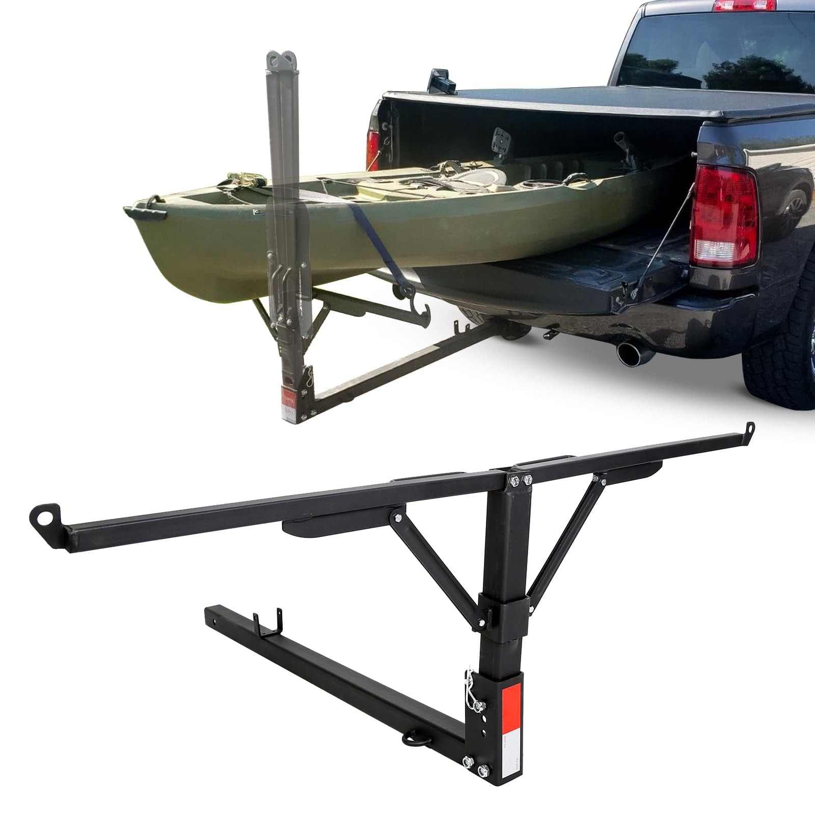 truck Bed Hitch Extender 2 in 1 Design Foldable Extension Pi