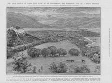 1904 Antique Print - TIBET British Campaign Forbidden City Lhasa Buddhism (207)