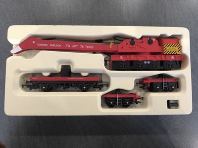 Hornby R197 75 Tonnen funktionierender Pannenkran verpackt, guter Zustand, kostenloser Versand!