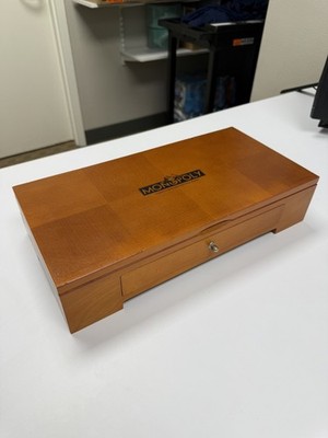 2002 Monopoly Michael Graves Designer Edition Wood Box With Cabinet Drawer