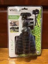NEW Vivitar Spider 12" Tripod / VIV-SP-12-BLK