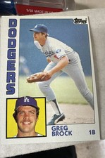 1984 Topps - Greg Brock #555
