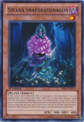Sylvan Snapdrassinagon - PRIO-EN019 - Rare - Unlimited Edition - Heavily Played - Picture 1 of 1
