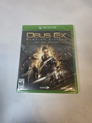 Deus Ex: Mankind Divided - Day One Edition XBOX One Brand New Factory Sealed