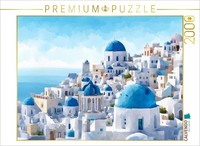 Calvendo Puzzle Oia, Santorini, Greece | 2000 Pieces, Finished Size 35.4 × 26.4