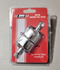 Mr Gasket 9746 Chrome Plated Canister Fuel Filter Mr Gasket 9746 Chrome Plated Canister Fuel Filter