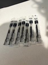 Pentel EnerGel LRN5-A 0.5mm Needle Tip Black Refills 7ct