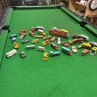 Large Vintage Played With Matchbox Cars Trucks Some Good Ones Here Job Lot