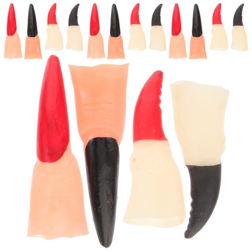 40 Pcs Halloween Nail Set Fingernails for Cosplay Party Articulated Fingers - Picture 9 of 12