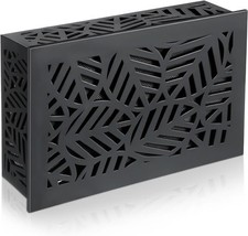 Saillong Doorbell Chime Cover Box Only, Upgrade Thickness Leaves, Black