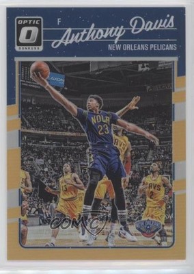 2016-17 Panini Donruss Optic Orange Prizm 11/199 Anthony Davis #97 1vy
