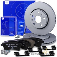 ATE Bremsscheiben +BelÄGe Vorne FÜR Mercedes Citan W415 Renault Kangoo BE BOP