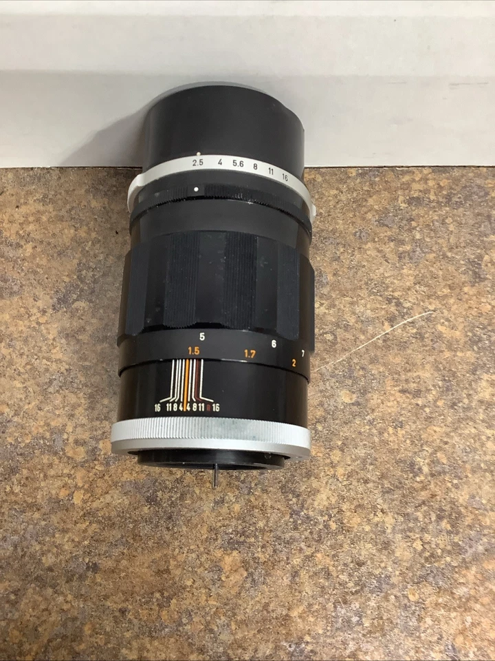 Хорошее состояние товара CANON SUPER-CANOMATIC ОБЪЕКТИВ R 135 мм f 2,5 No 13941 из Японии - Изображение 3 из 4