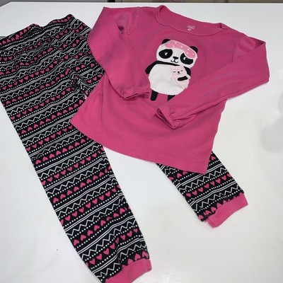 Just One You Carter s 2 Pc Girls 4 T Panda Pajama