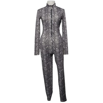 Last Point Life, Jumpsuit, Größe: S, Schwarz/Weiß/Grau, Elasthan/Polyester #Cmh