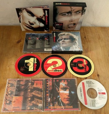 Adam And The Ants   Antbox  (UK, 3 CD Box Set 2003 + Bonus 21 Track CD)