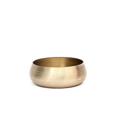 Natriel Pure Bronze Dinner Set | 6 Pcs Matte Finished KANSA Dinner Set - Picture 11 of 15
