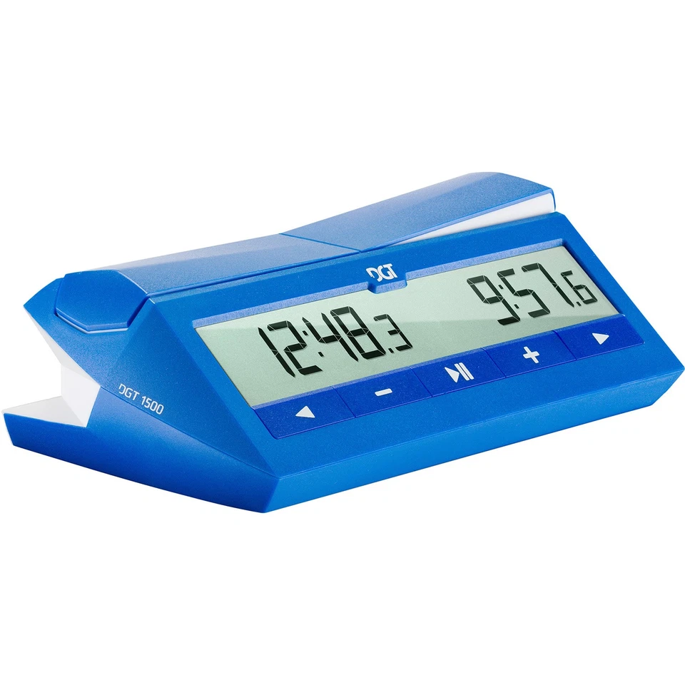 Horloge d'échecs numérique 1500 Dgt Bleu - Photo 3/4