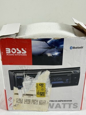 BOSS AUDIO SYSTEMS 508UAB SINGLE-DIN BT, MP3-COMP. CD, AM-FM IN-CAR RECEIVER