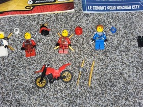 LEGO NINJAGO 70750 70728 Manuals Minifigure White Pythor Nya Samurai-X Lot