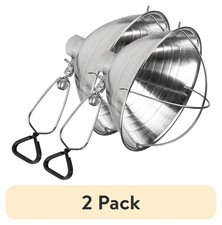  2 pack 10" Aluminum Clamp Light - 300 Watt Max - Bulb Not Included