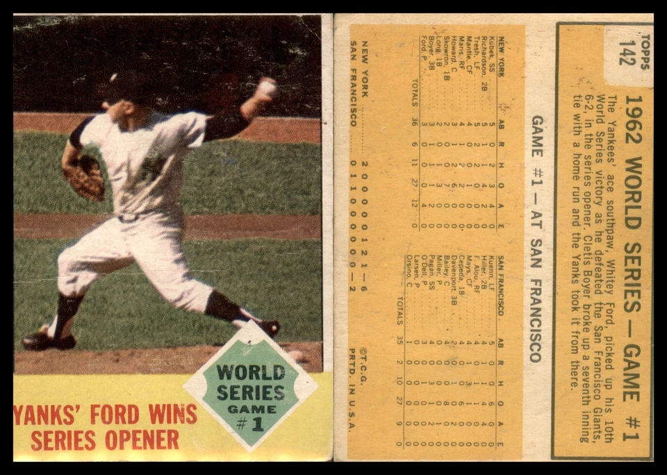 Lote de 24 tarjetas de béisbol de los años 60 de colección - baja calidad leer descripción (Gaylord Perry) Foto 3 de 4