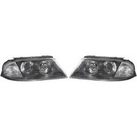 Scheinwerfer Passend FüR Set VW Passat Baujahr 2000-2005 Klarglas/Schwarz