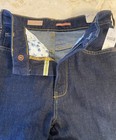 Anthropologie Pilcro Jeans Size 26 Split Hem Straight Dark Wash NEW with Tag$140 — photo 4