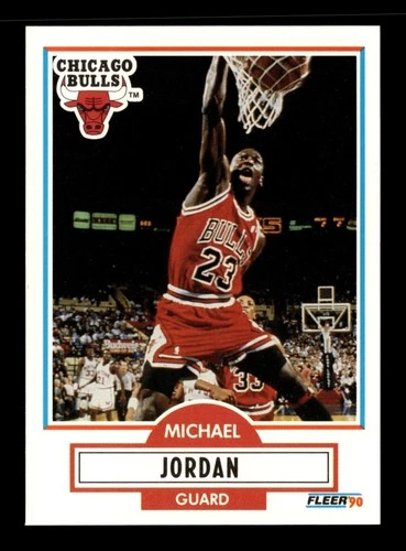 1990 FLEER #26 MICHAEL JORDAN BULLS
