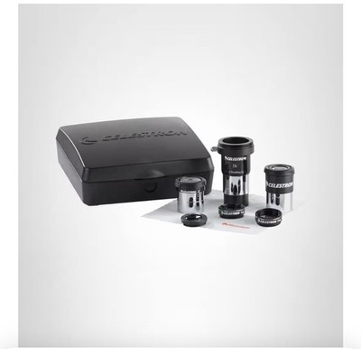 Celestron AstroMaster 8-Piece Eyepiece & Filter Kit   Telescope Accessories