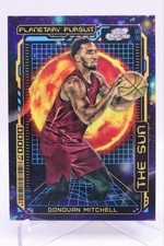 2023-24 Topps Chrome Cosmic Planetary Pursuit PPS-4 Donovan Mitchell The Sun SSP