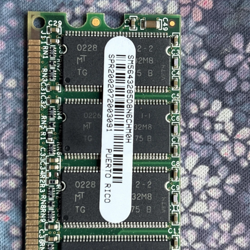 256 MB PC133 SDRAM SODIMM - Image 3 of 3