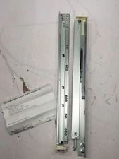 GoldenWarm 1 Pair Undermount Soft Close Drawer Slides Standard Drawer 15”-18”