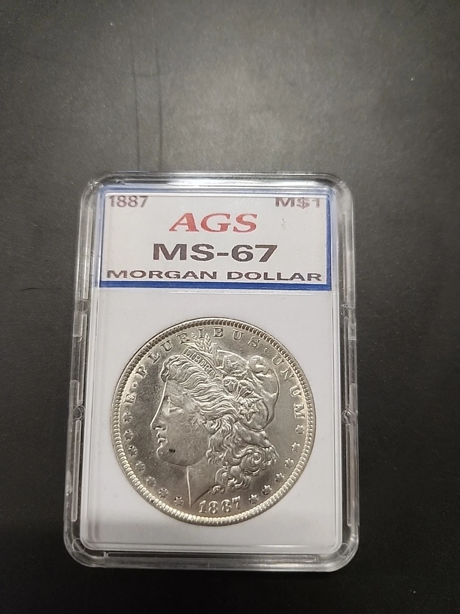 MS 67 Graded 1887 Year Morgan US Dollars (1878-1921) for sale | eBay