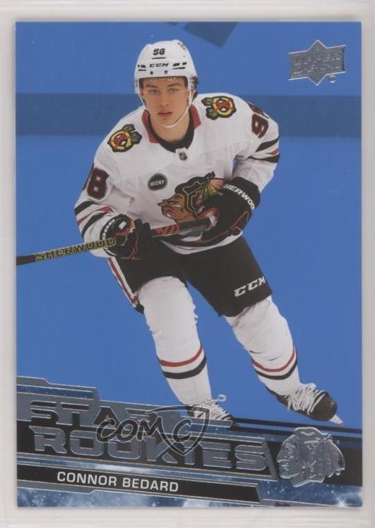 2023-24 Upper Deck Star Rookies Box Set Blue Connor Bedard #1 e9p