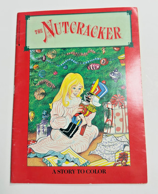 The Nutcracker Story to Color   Vintage 1985 Scholastic Coloring Book   Unused