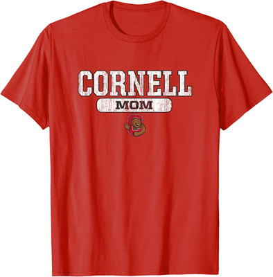 Cornell Mom Block Pill Icon |  T-Shirt