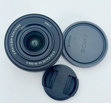 Black Sony E PZ 16-50mm F/3.5-5.6 OSS II, SELP16502 Lens For ILCE-6400 A6400