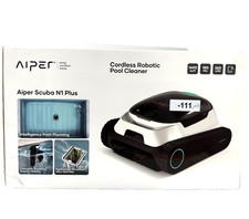Aiper Scuba N1 Plus Robotic Pool Vacuum Cleaner for In/Above Ground Pools, White