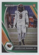 2021 Panini Prizm Draft Picks Green Prizm Hamilcar Rashed Jr #141 0c37