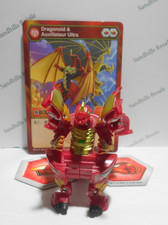 Bakugan Dragonoid x Auxillataur Ultra Red Pyrus Dragonoid Infinity B800 - card