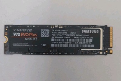 Samsung 970 EVO Plus 1TB M.2 NVMe Internal SSD - (MZ-V7S1T0B/AM)