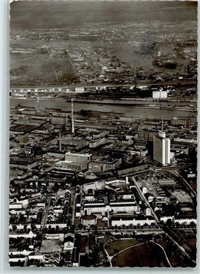 11065007 - 6700 Ludwigshafen Luftaufnahme BASF mit Hochhaus Ludwigshafen am