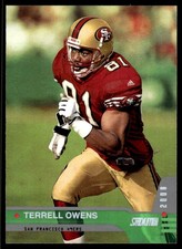 Terrell Owens 2000 Stadium Club #148 49ers NFL READ FREE SHIPPING AutographDen