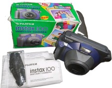 Fujifilm Instax 100 Sofortbildkamera 1999 Mit Anleitung OVP Und Gurt Funktion