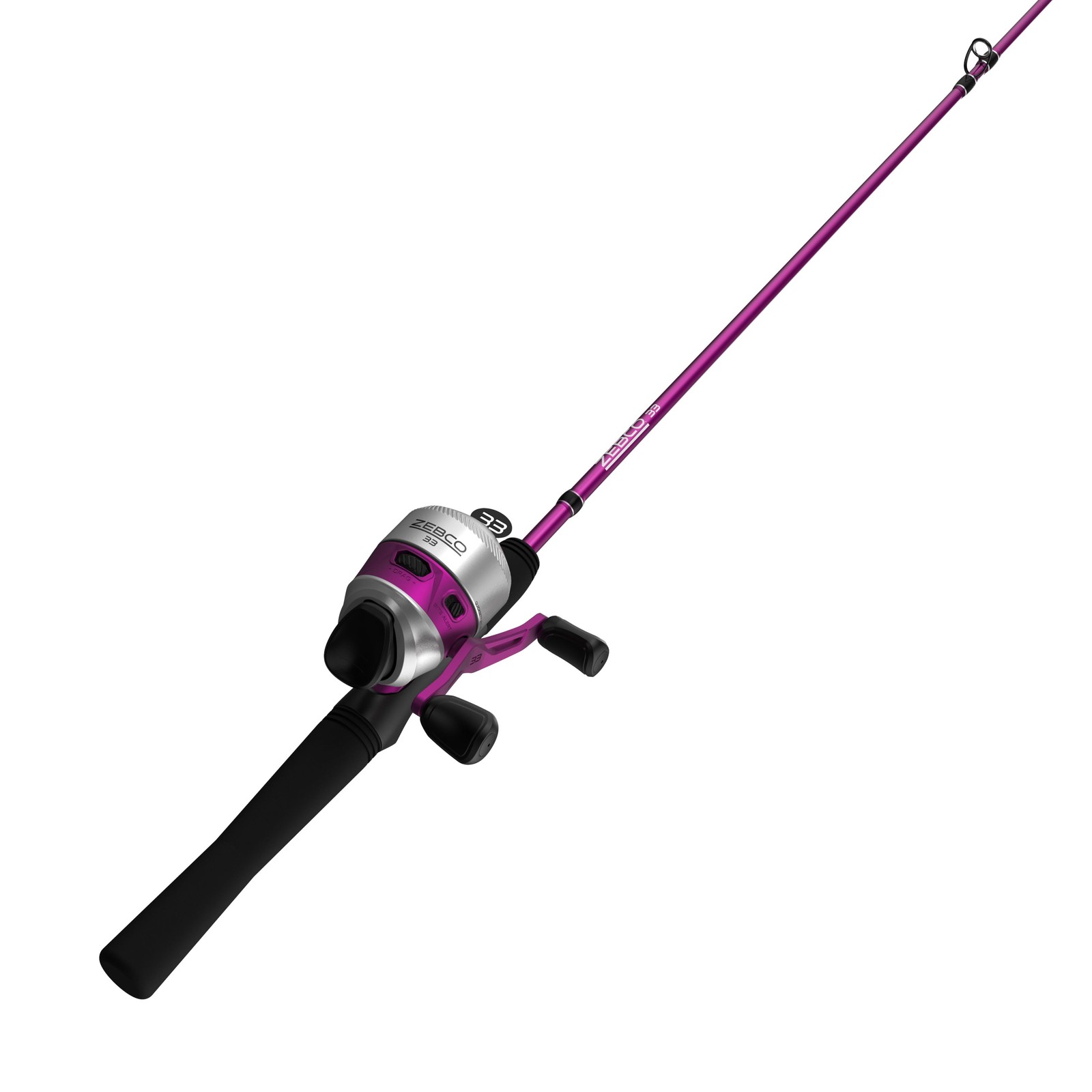 Zebco 33 Spincast Reel and Fishing Rod Combo, 6-Foot 2-Piece