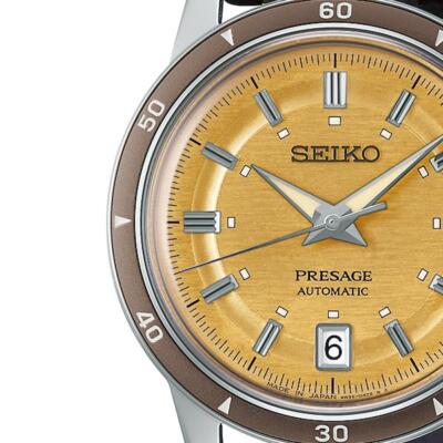 時計 SEIKO PRESAGE STYLE 60's SARY269 Seiko Presage automatic SARY269 Men's Watch Gold Yellow Style60's